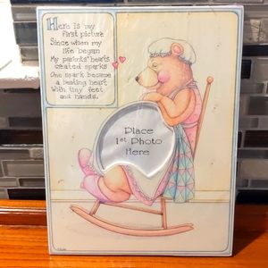 2/$10 BOGO baby's first photo frame NWT still in wrapper